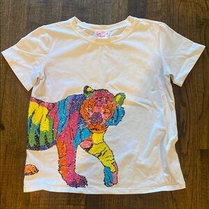 Colorful Tiger T-Shirt Sparkle City